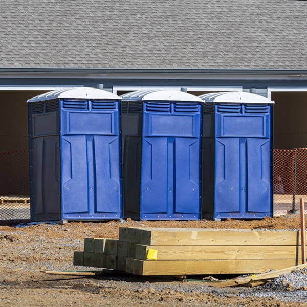 how many porta potties should i rent for my event in Widener